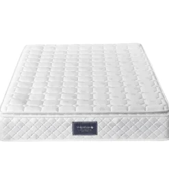 CollaHausse Gestoffeerd Bed-grijs Linnen-140x200cm-met Matras Lattenbodem Opbergruimte
