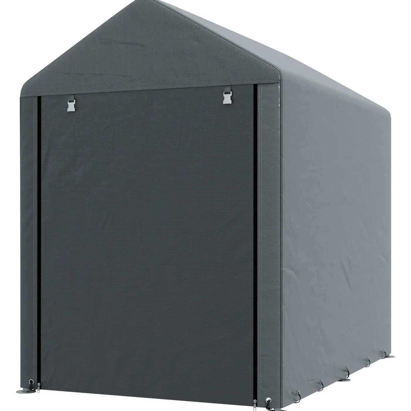 CollaHausse Opbergtent - Gegalvaniseerd Metaal - 1,2x1,8 M - Grote Deur Draagbaar