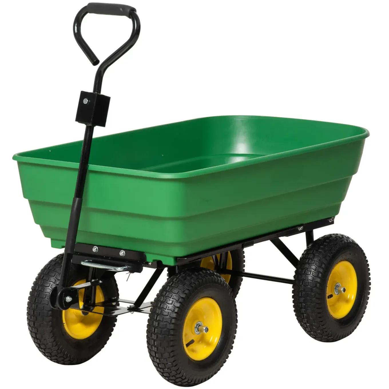 Collahausse Tuinkar - Groen - 125l - 118x58x102cm