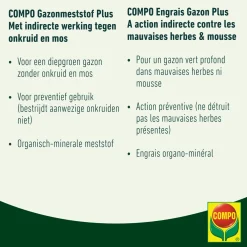 Compo gazonmeststof plus 10kg