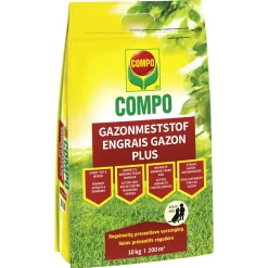 Compo gazonmeststof plus 10kg