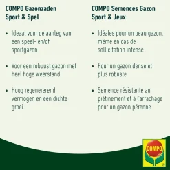 Compo gazonzaad Sport & Spel 50m² 1kg