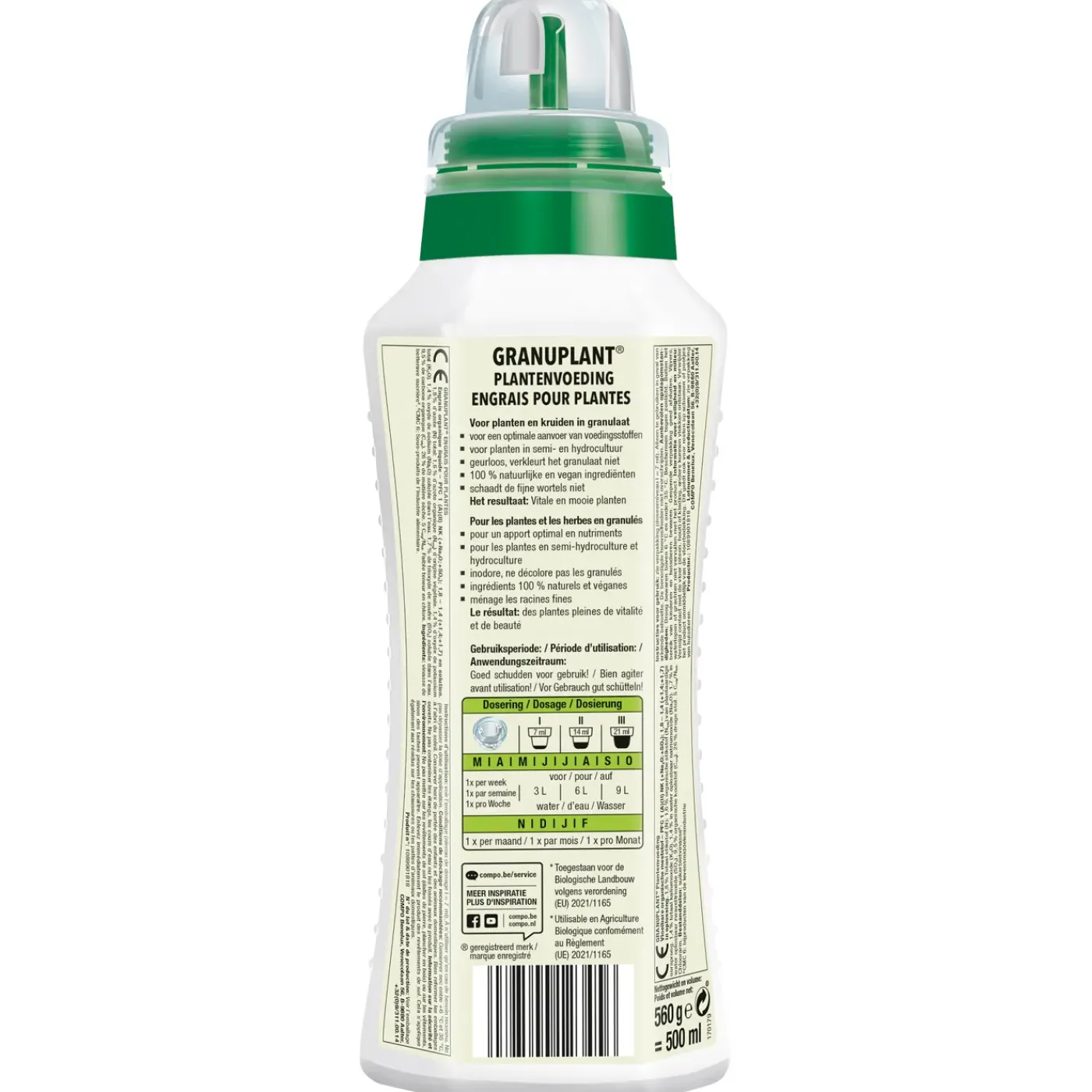 Compo Granuplant plantenvoeding 500ml