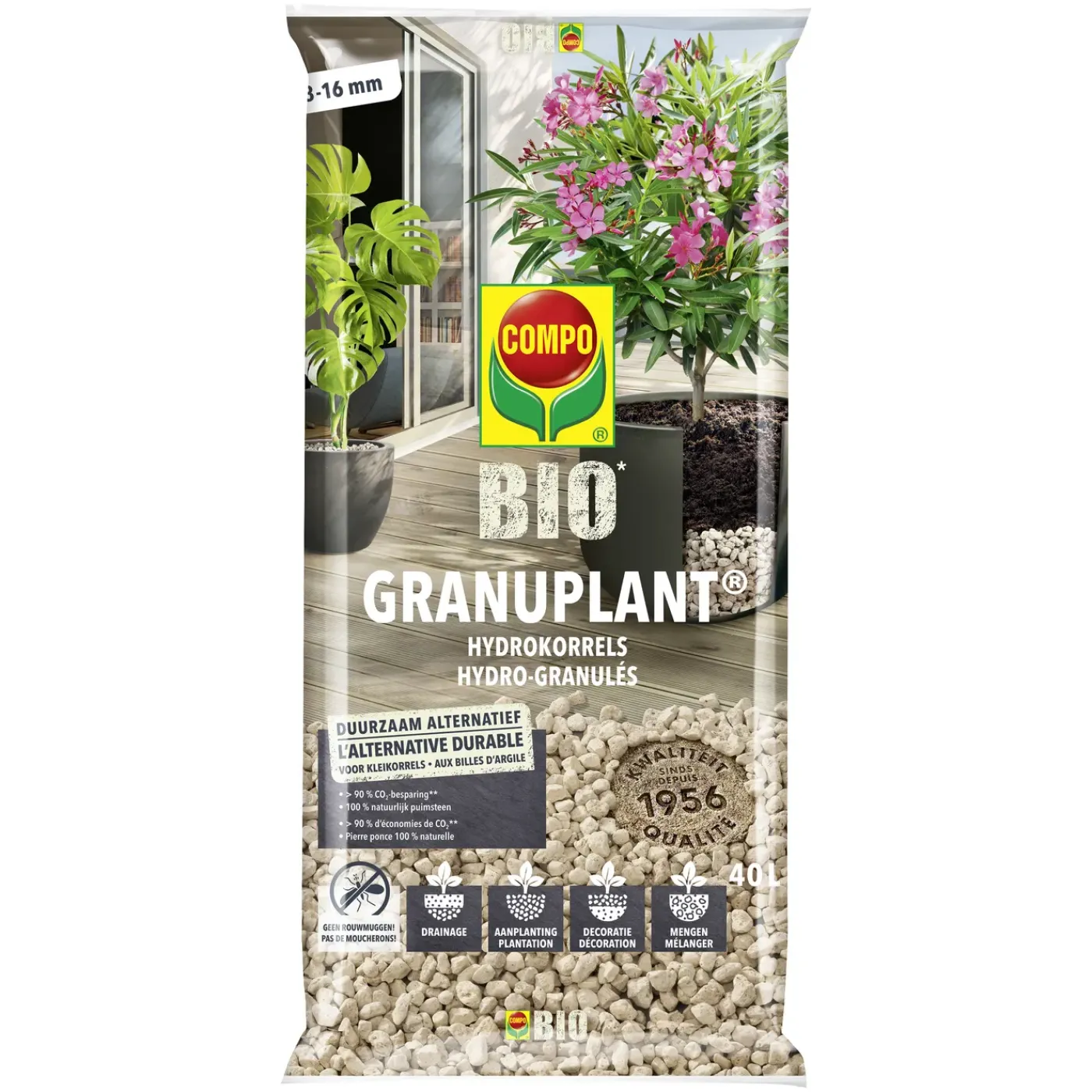 Compo Granuplant Puimsteen 40L