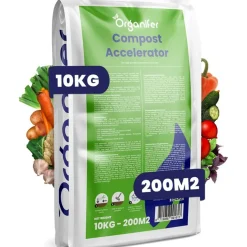 Compostversneller Voor Hoogwaardige Compost In Minder Tijd - 10 Kg / 50-200 M² Of 10 M³ - Organifer
