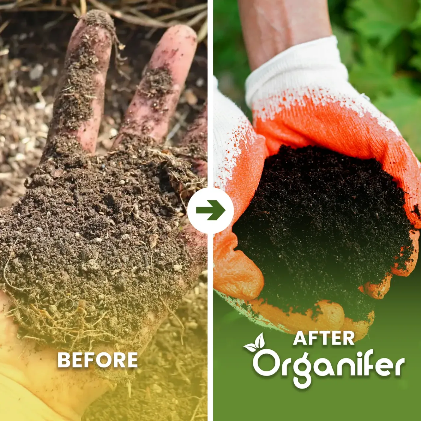 Organifer Compostversneller Voor Hoogwaardige Compost In Minder Tijd - 5 Kg / 25-100 M² Of 5 M³ -