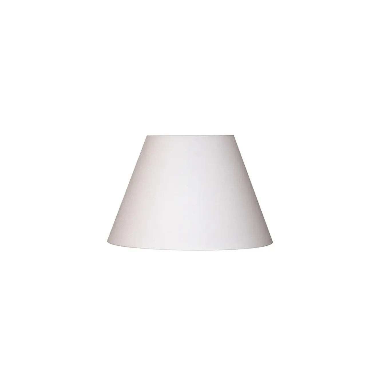 Corep Lampenkap - Stof - Wit - D22cm - H14cm - E14