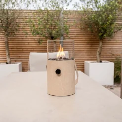 Cosi Fires Gaslantaarn Cosiscoop Original D16x30 Cm - Marble Stone