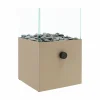 Cosi Firessfeerhaardje Cosiscoop Square - Sandy Beige - 20x20x32,5 Cm