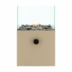 Cosi Firessfeerhaardje Cosiscoop Square - Sandy Beige - 20x20x32,5 Cm