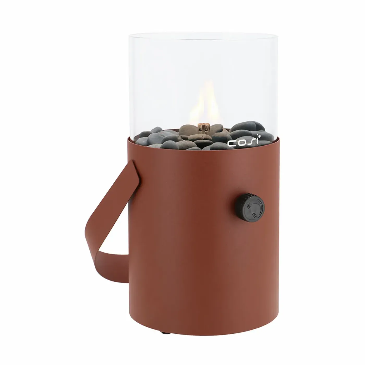 Cosi Fires Sfeerhaardje Cosiscoop Original - Terra Brown - Ø16 X 30 Cm