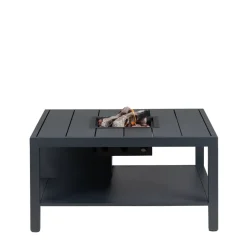 Cosiflow square gas vuurtafel - anthracite - 100 x 100 x 50 cm