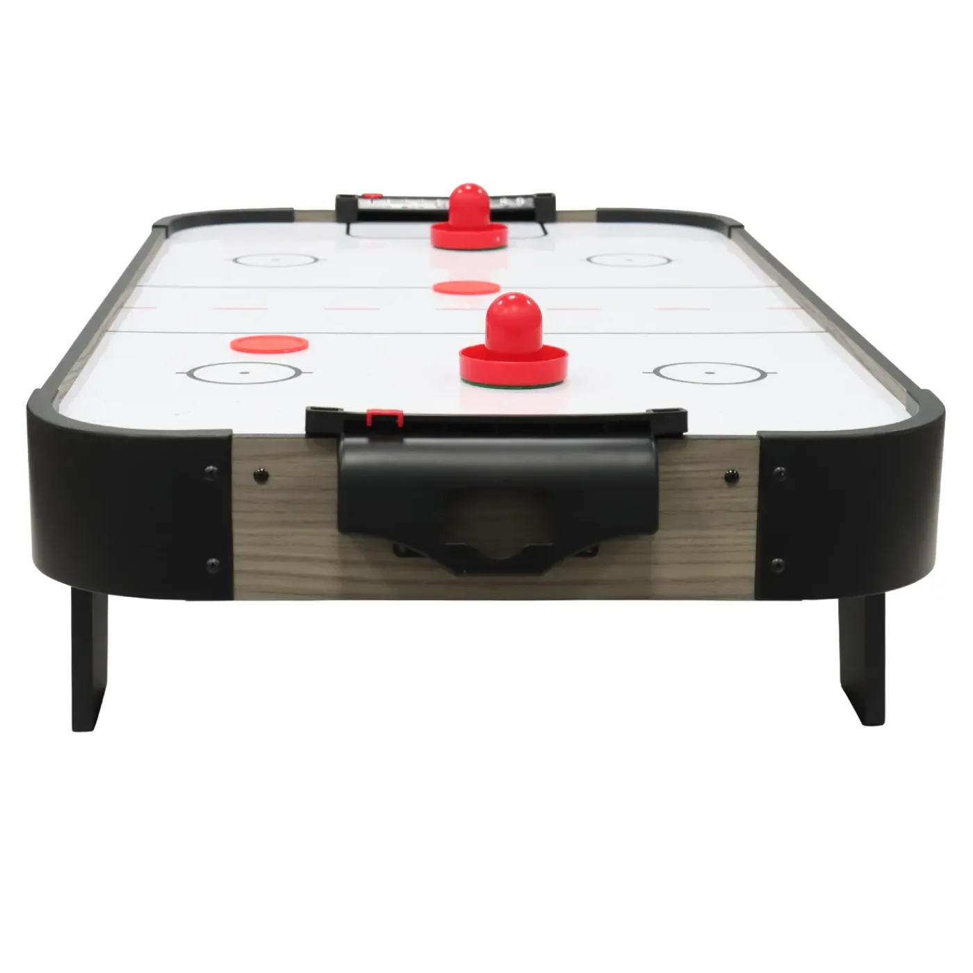 Cougar Mini Airhockeytafel - Accessoires Incl - 3 Ft - Eiken/grijs