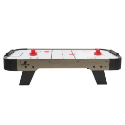Cougar Mini Airhockeytafel - Accessoires Incl - 3 Ft - Eiken/grijs