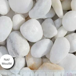Goedkoopgrind.nl Crystal White Grind 16-25 Mm Zak 20 Kg - Wit grind