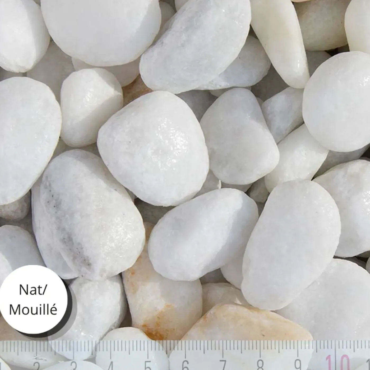 Goedkoopgrind.nl Crystal White Grind 16-25 Mm Zak 20 Kg - Wit grind
