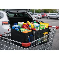 Cuhoc Kofferbak Organizer Auto Zwart – Kofferbak Tas 56x39x26,5 Cm – Oxford 600d