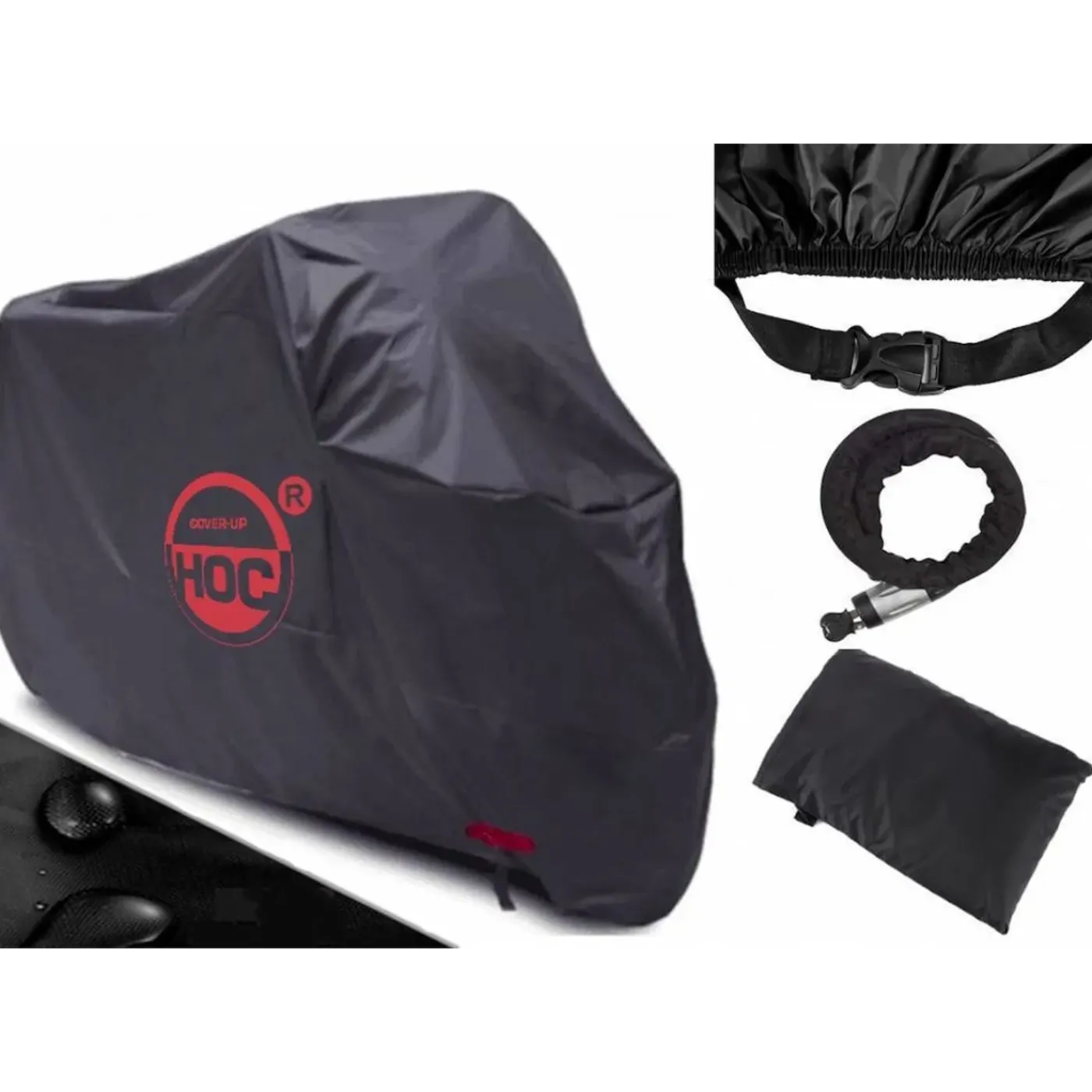 CUHOC Redlabel Motorhoes - Geschikt Voor Piaggio Gts 250 - Ademend, Waterafstotend