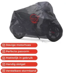 Cuhoc Redlabel Scooter Hoes - Geschikt Vooor Kymco Agility - Scooterhoes Ademend En Waterdicht