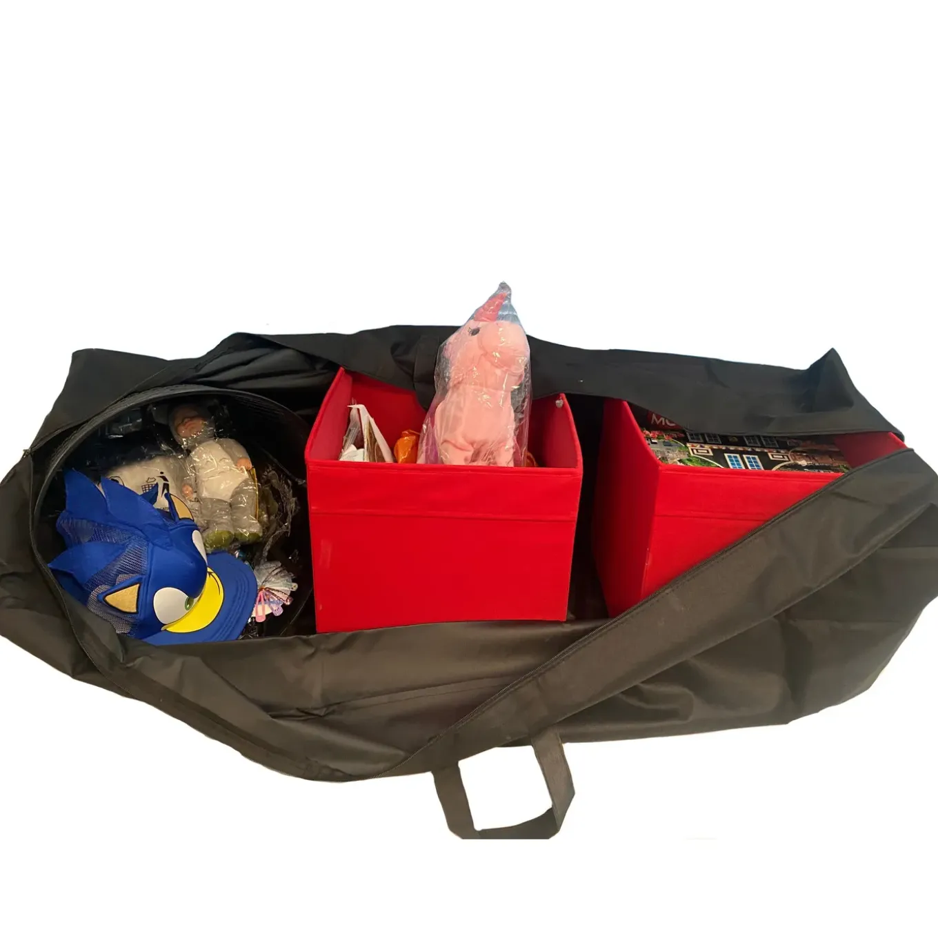 Cuhoc Speelgoed Opbergtas - 125x32x50 Cm - Voor Veel Speelgoed