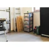 Curver Essentials Ladesysteem 5x20 liter zwart/transparant (Incl. wielen)