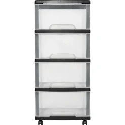 Curver Essentials ladesysteem - 4x20L incl. wielen