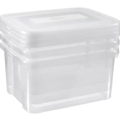 Curver set handy box transparant 3x25L