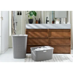 Curver wasmand Softex 45L taupe