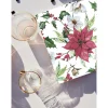 Daisy Kerst Thema Servetten - 20x- 33 Cm - Kerststerren