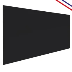 99deco - Aluminium Achterwand Voor Afzuigkap - Leisteengrijs Ral7016 - 70x90 Cm