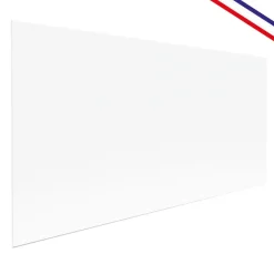 99deco - Aluminium Afzuigkapachterwand - Essential Wit - 70x90 Cm