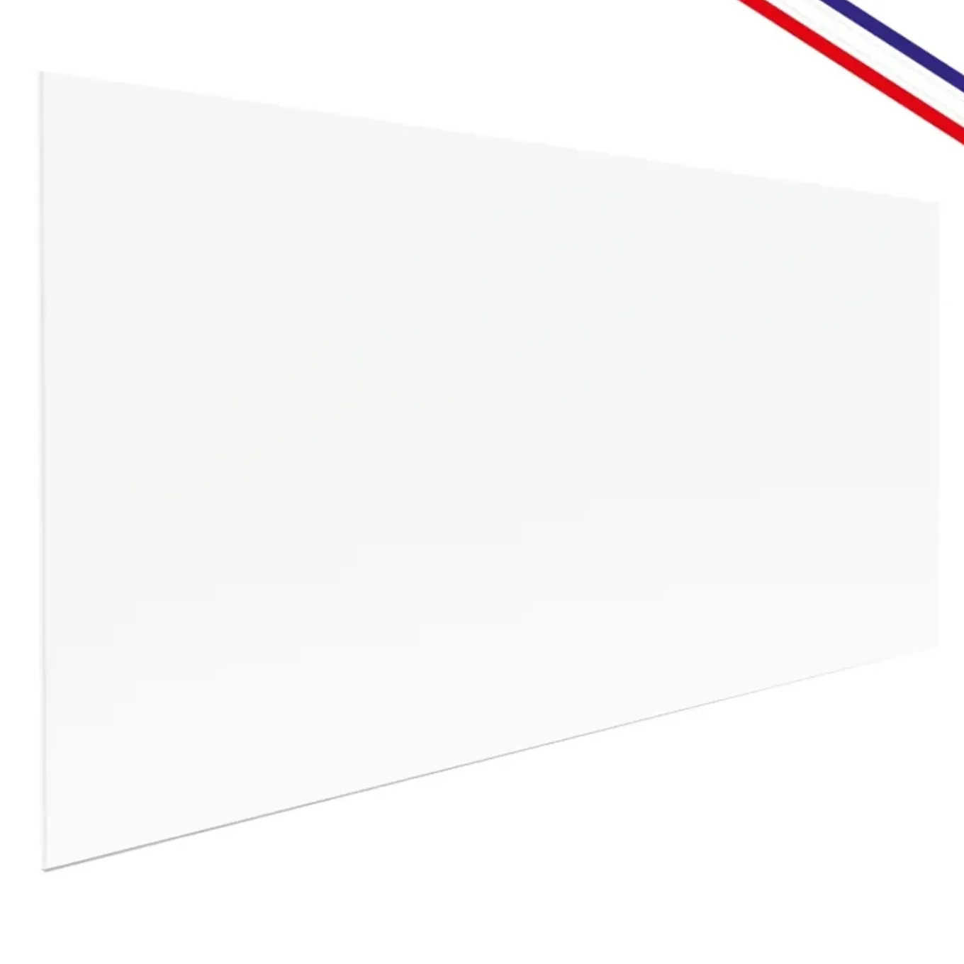 99deco - Aluminium Afzuigkapachterwand - Essential Wit - 70x90 Cm