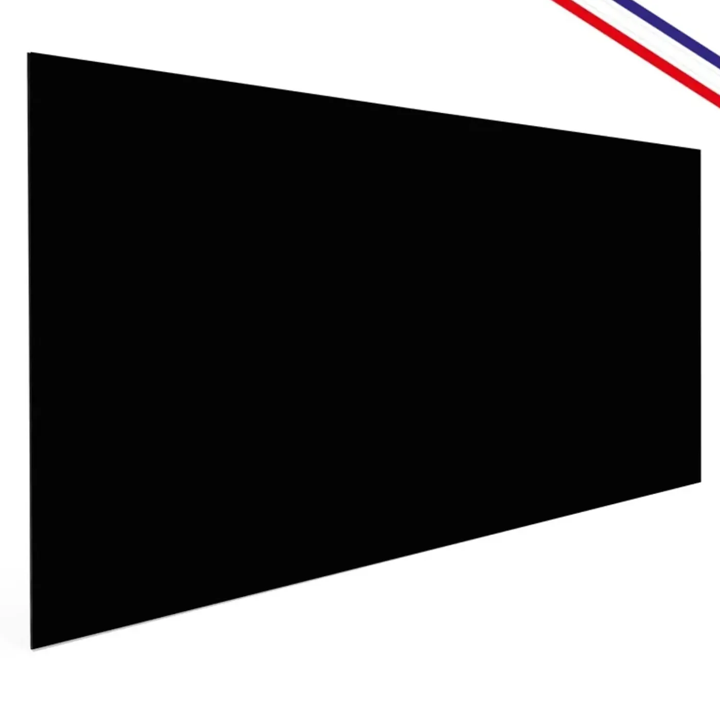 99Déco 99deco - Aluminium Afzuigkapachterwand - Essential Zwart - 70x60 Cm