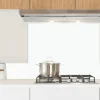 99Déco 99deco - Aluminium Keukenachterwand - Essential Wit - 200x20 Cm