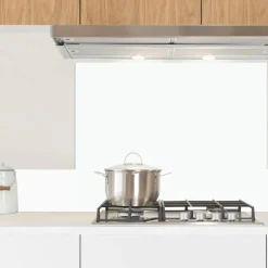 99Déco 99deco - Aluminium Keukenachterwand - Essential Wit - 200x20 Cm