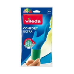 Vileda De comfortabele handschoen, met een goede bescherming en zacht voor de handen