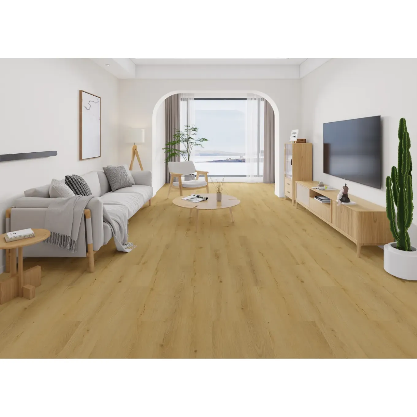 Decomode PVC Vloer Sense Sunset Oak - Micro V-groef - 2,196m²