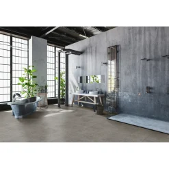 DecoMode – Praxis Eigen Merk Decomode PVC Vloertegel Sense Marble Grey - 4-zijdige micro V-groef - 1,86m²
