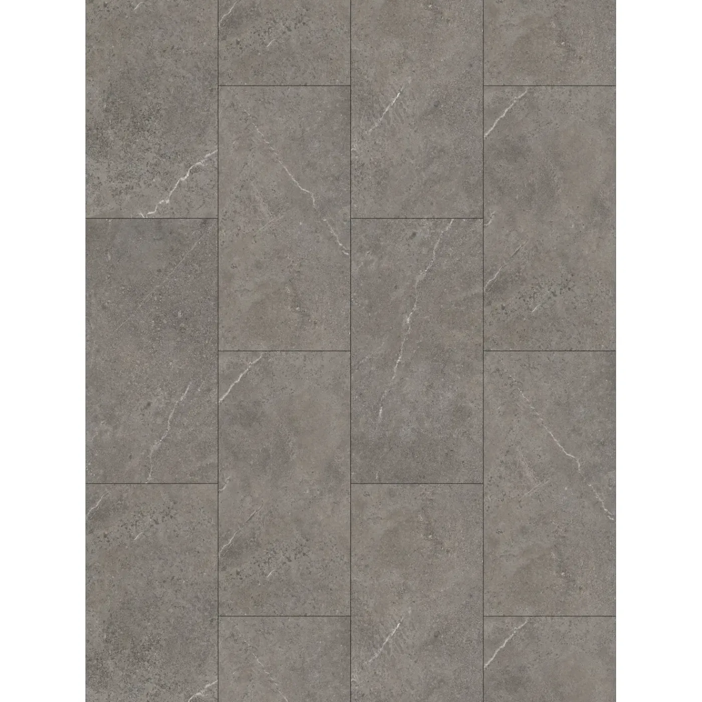 DecoMode – Praxis Eigen Merk Decomode PVC Vloertegel Sense Marble Grey - 4-zijdige micro V-groef - 1,86m²