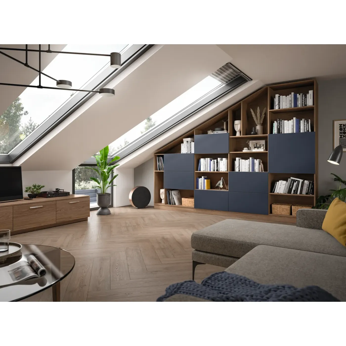 DecoMode – Praxis Eigen Merk Decomode Visgraat Laminaat Nashville - Natural - 4-zijdige V-groef - 8mm - 1,976m²