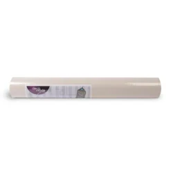 Decomode Vliesbehang Basic Cotton - Wit - Zand - 10,05 m x 52 cm