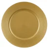 Decoratiebord Mila Gerecycled Plastic - Goud - 33cm