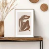 Overig Decoratief paneel body languages 20x30cm MDF