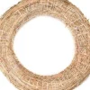 Overig Decoratie Krans Van Stro - 30 X 6 Cm - Diy Kerst Deur Krans
