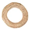 Overig Decoratie Krans Van Stro - 35 X 6 Cm - Diy Kerst Deur Krans
