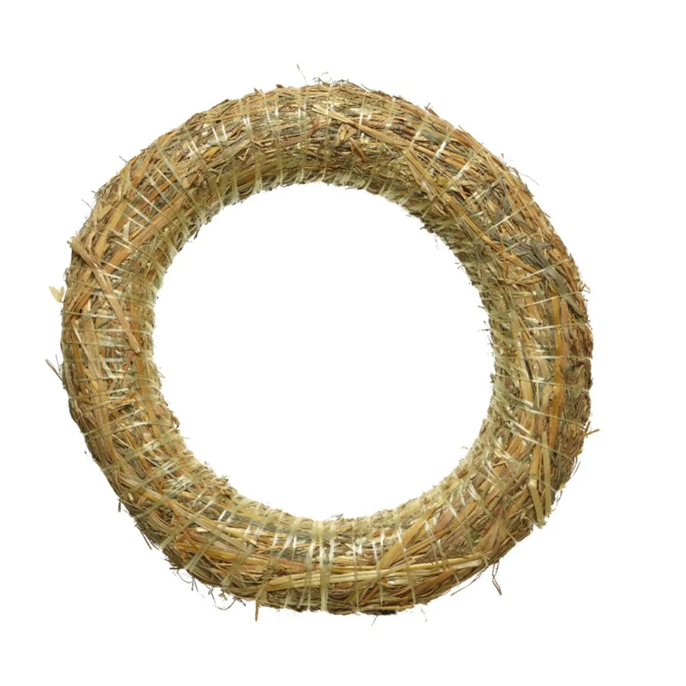 Decoris Decoratie Krans Van Stro - 35 X 6 Cm - Diy Kransen Maken
