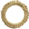 Decoratie Krans Van Stro - 2x - 50 X 8 Cm - Diy Kransen Maken