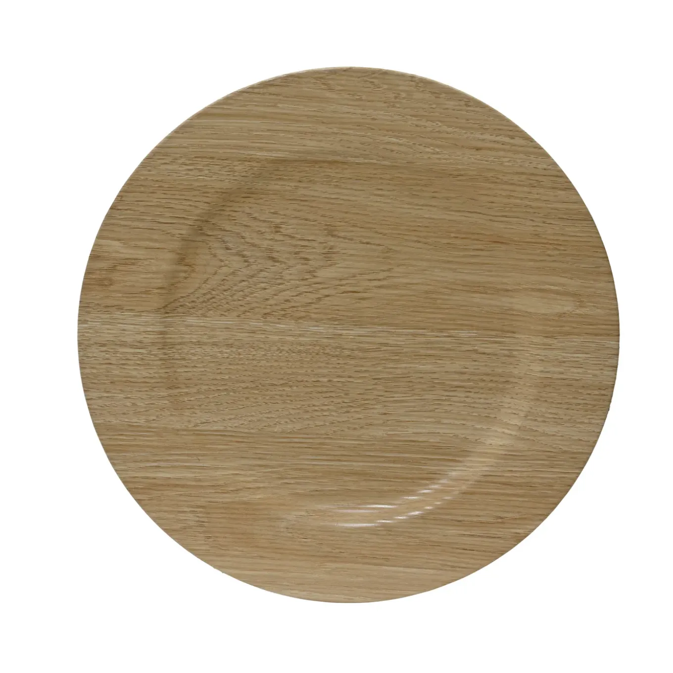 Decoris Decoratiebord - Polypropyleen - Blond - D 33cm