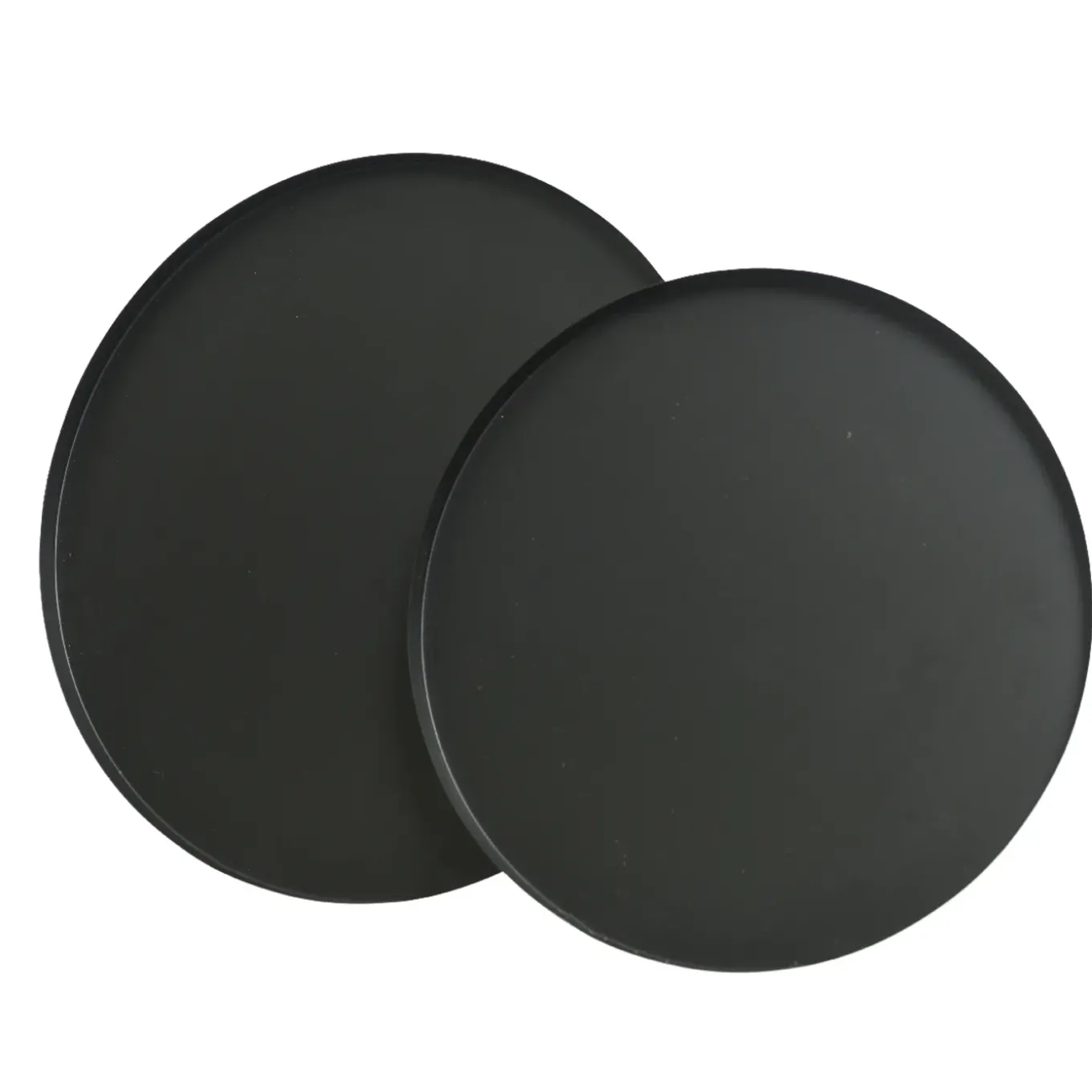 Decoris Dienblad - IJzer - Zwart - D 30cm