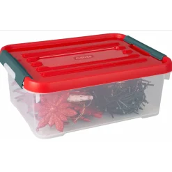 Curver Decoris Kerstbox - Transparant - 12L
